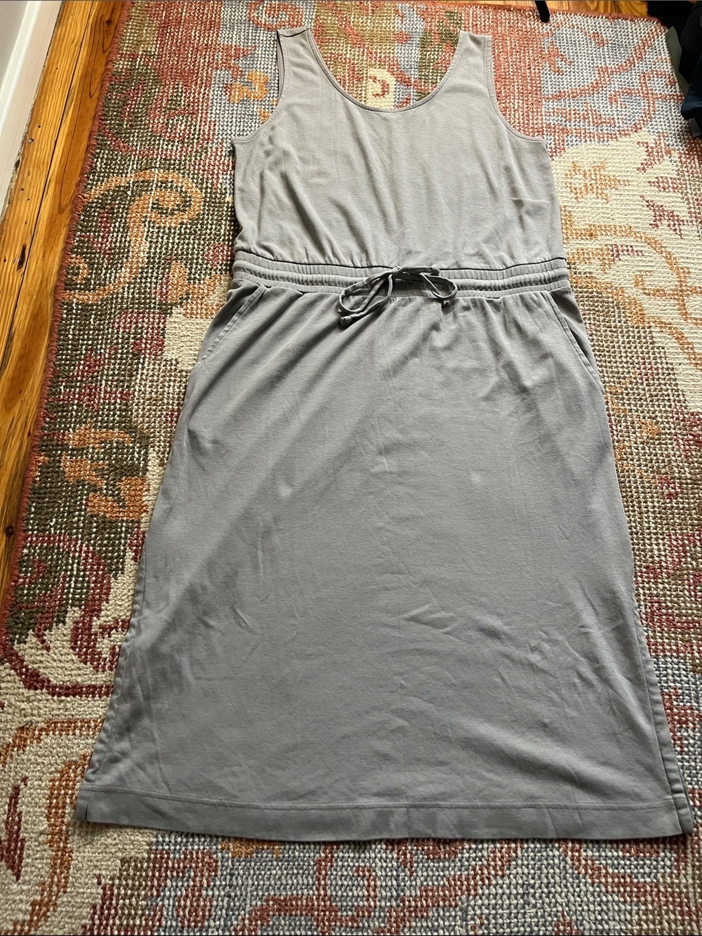 NWOT Haven Well Within  Cotton Interlock Dress Grey Size XL - Picture 2 of 10